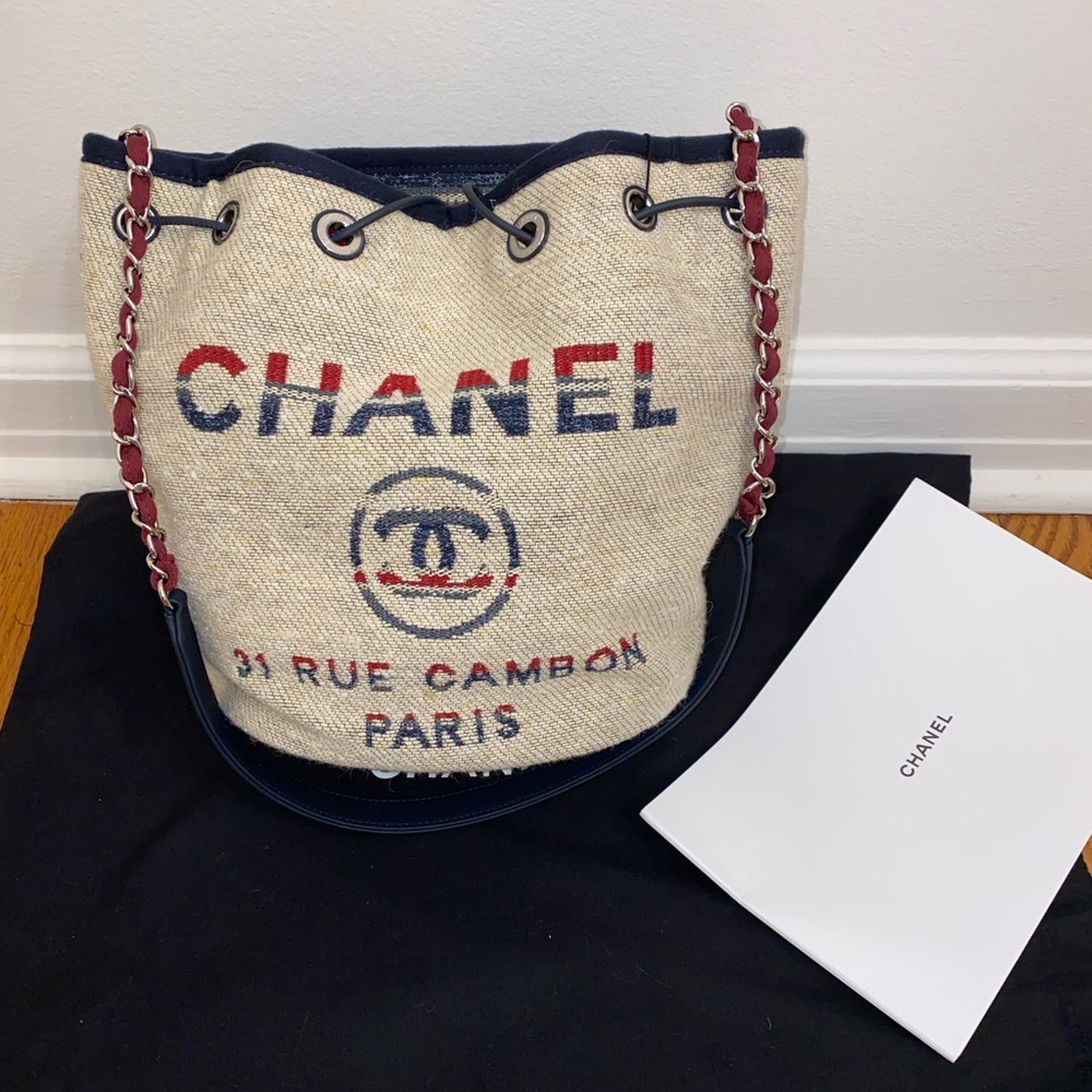 Chanel bucket bag. Rare. Brand new.